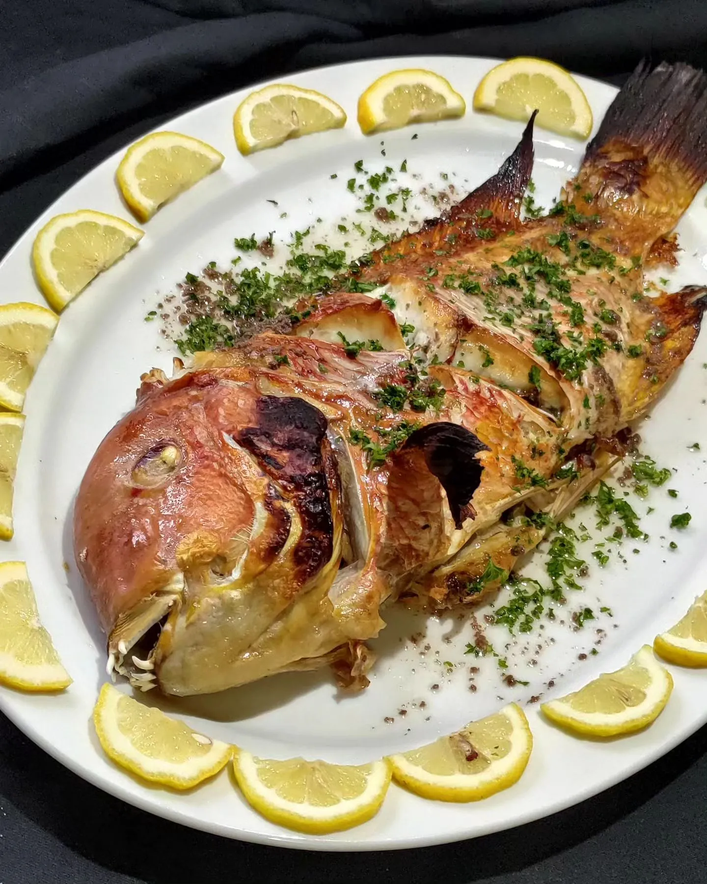 釣ったお魚の持ち込み調理のご紹介