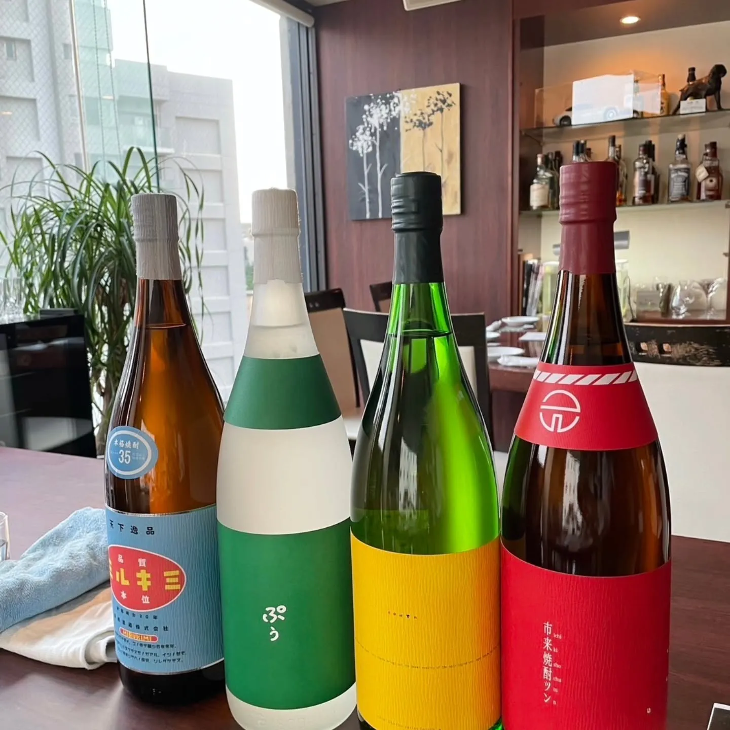 昨日 本坊酒造さん 田崎酒造さん バッハとピカソさん