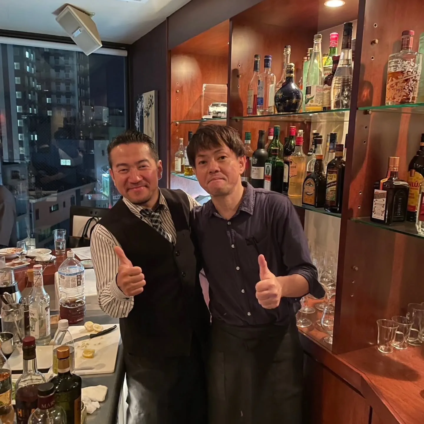 昨日 本坊酒造さん 田崎酒造さん バッハとピカソさん